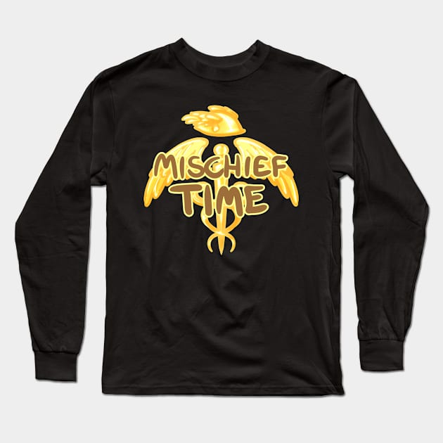 Mischief Time Long Sleeve T-Shirt by snowmane